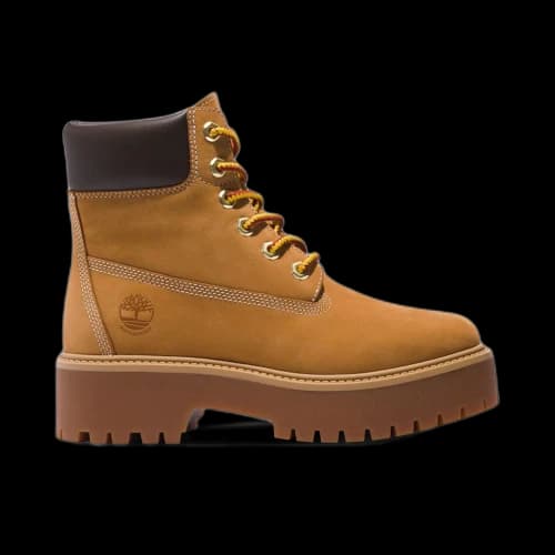 Timberland 6 Inch Premium Platform Boot Wheat Womens