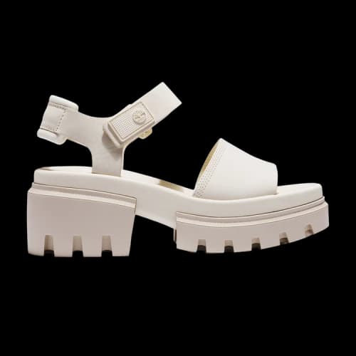 Timberland Everleigh Ankle Strap Sandal 'Triple White' (Women's)