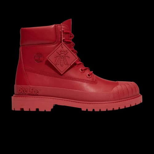 Timberland Bee Line x 6 Inch Rubber-Toe Waterproof Boot 'Red' (Women's)
