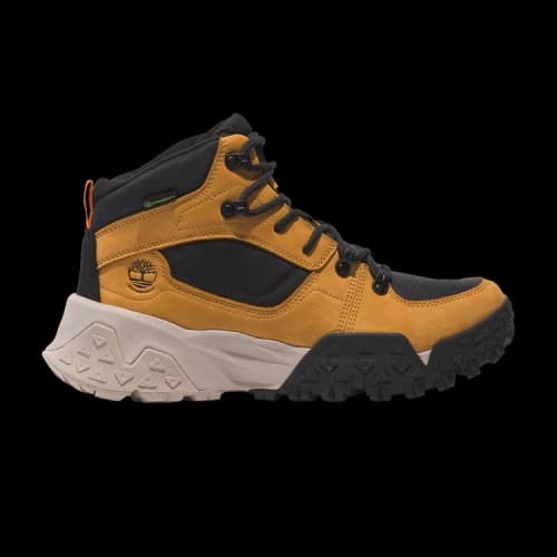 Timberland Motion Scramble Lace Up Mid Waterproof 'Wheat Nubuck'