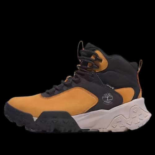 Timberland Motion Scramble Mid Lace Up Hiking Boot with GORE-TEX Bootie 'Wheat Nubuck'