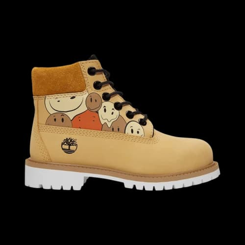 Timberland 6 Inch Premium Junior 'Shades of Happiness - Wheat'