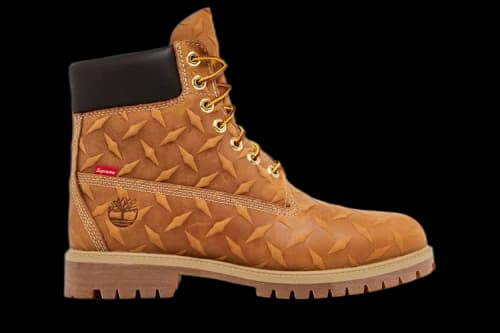 Timberland Supreme x 6 Inch Premium Waterproof Boot 'Embossed Diamond Plate - Wheat'