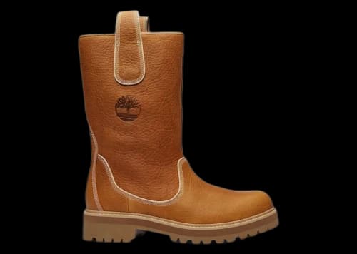 Timberland Vibram Tall Pull-On Waterproof Boot Yellow