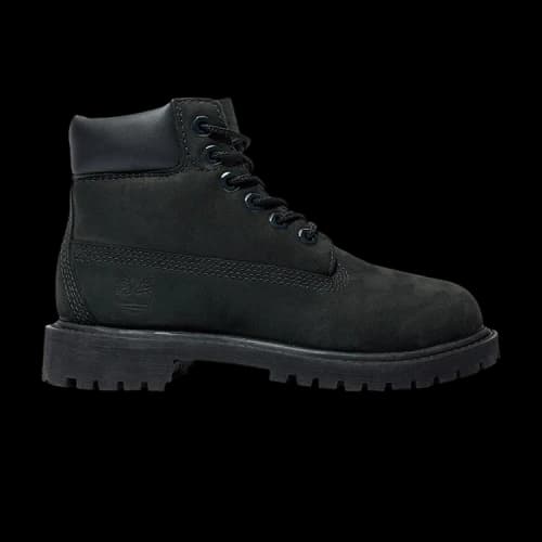 Timberland 6 Inch Premium Waterproof Boot Youth 'Black Nubuck'