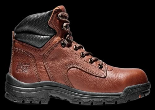 Timberland TiTAN 6" Alloy Toe Work Boot Brown (Women's)