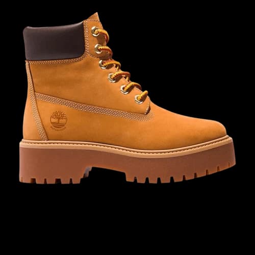 Timberland Stone Street 6 Inch Premium Platform Boot 'Wheat Nubuck' (Women's)