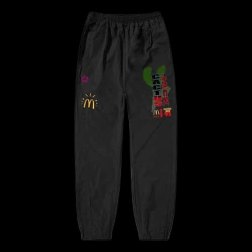 Travis Scott X McDonald's All American '92 II Nylon Pants 'Black'