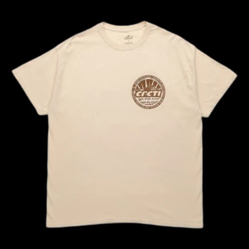 Travis Scott Cactus Jack Funny Pattern Short Sleeve Unisex Khaki
