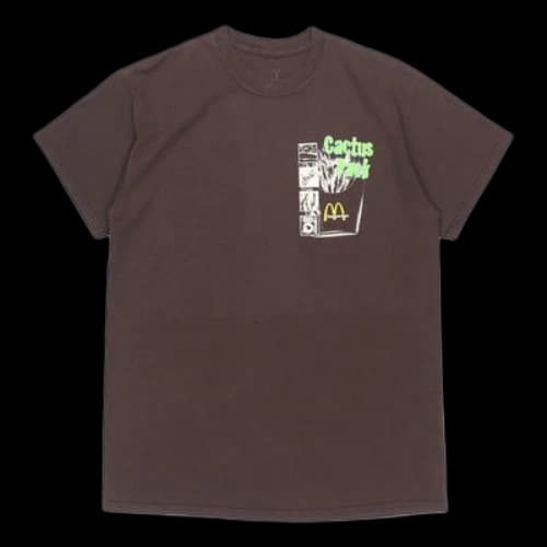 Travis Scott Cactus Jack x McDonald's CACTUS PACK VINTAGE PROMO Tee Logo Tee
