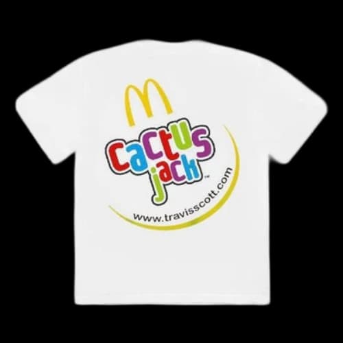 Travis Scott Cactus Jack x McDonald's CJ SMILE Tee