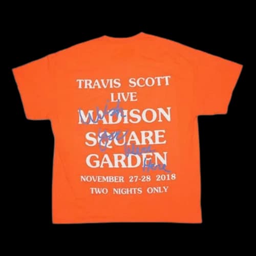 Travis Scott Cactus Jack Houston Exclusive Orange Tee