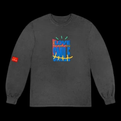 Travis Scott Cactus Jack x McDonald's Smile Tee