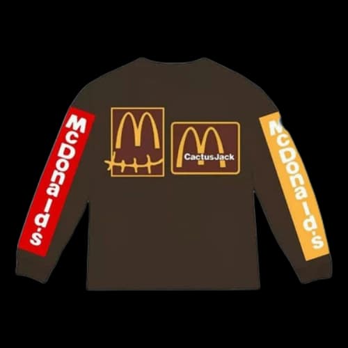 Travis Scott x CPFM 4 CJ Souvenir L/S T-Shirt 'Brown'