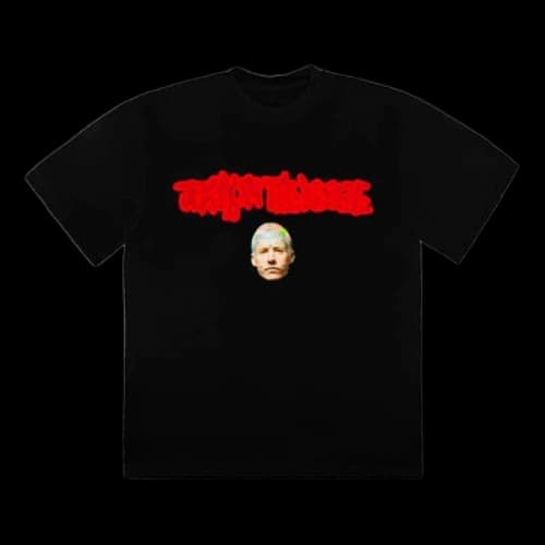 Travis Scott Unisex Cactus Jack JACKBOYS Printing Tee Black
