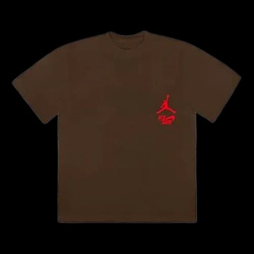 Travis Scott Cactus Jack x Jordan Tee 'Brown'