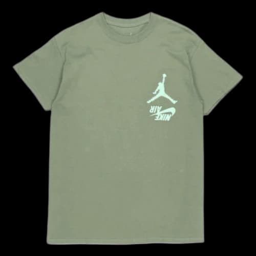 Travis Scott Cactus Jack x Jordan Crossover Pattern Short Sleeve 'Green'