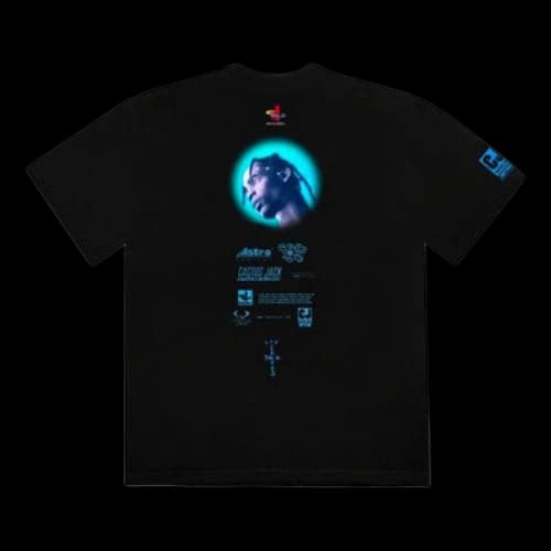 Travis Scott Cactus Jack CJ Portal T-Shirt 'Black'