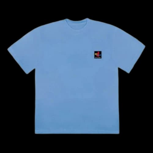 Travis Scott Cactus Jack CJ Gamer Tee 'Washed Blue'