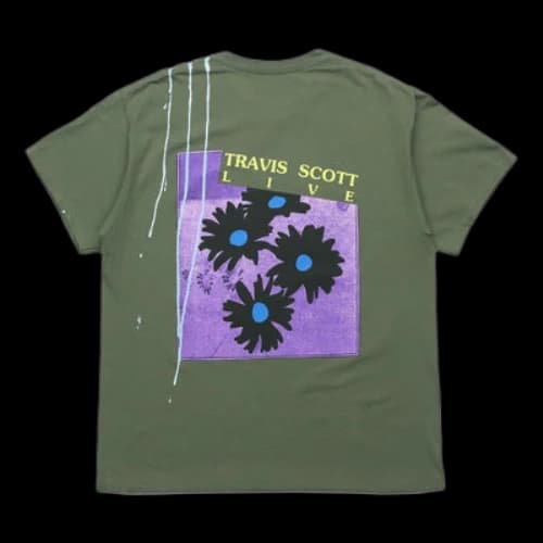 Travis Scott Unisex Cactus Jack Printing Green