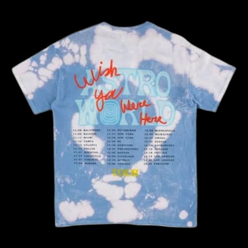 Travis Scott Unisex Cactus Jack Printing Blue