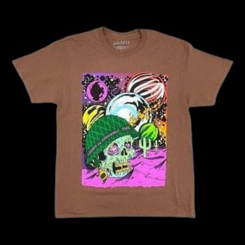 Travis Scott Cactus Jack x Sheck Wes Udboy On Astroworld Tour T-Shirt 'Brown'