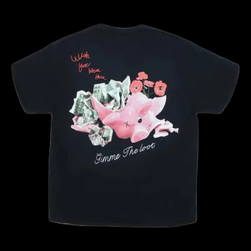 Travis Scott Astroworld Barclays Exclusive Pig T-shirt 'Black'