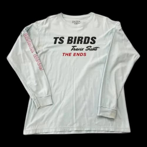Travis Scott Cactus Jack Birds The Ends Long Sleeve Tee 'White'