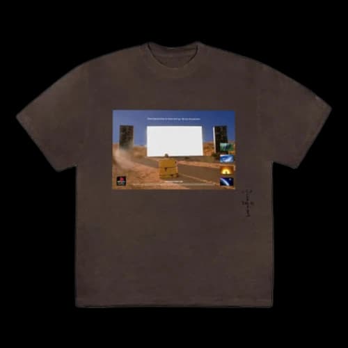 Travis Scott Monolith Day Youth T-Shirt 'Brown'