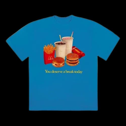 Travis Scott Cactus Jack x McDonald Mcdonald Tee