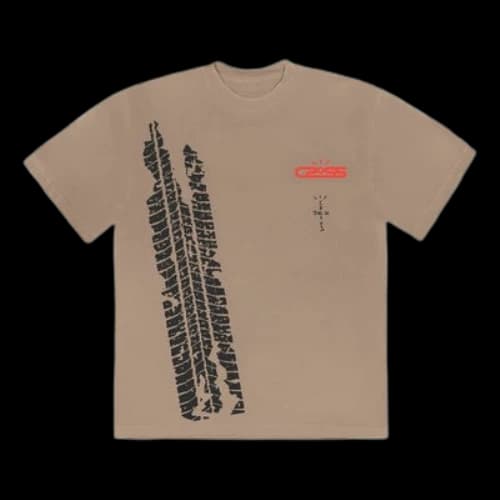 Travis Scott Unisex Cactus Jack CROSSOVER Brown