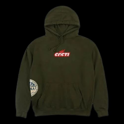 Travis Scott Cactus Jack CACTI Series Logo Alphabet Printing Unisex Green