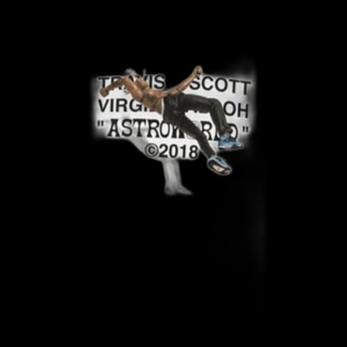 Travis Scott Cactus Jack x Virgil Abloh Unisex Astro World Printing White