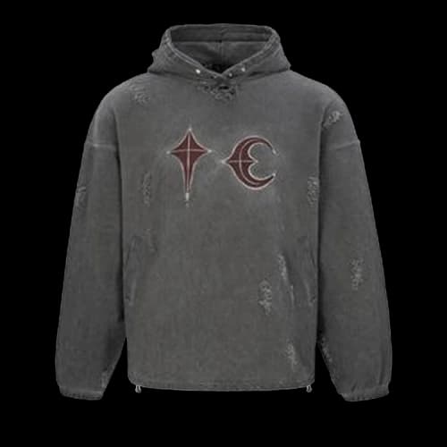 Thug Club Rock Hoodie 'Grey'