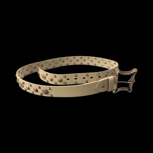Thug Club Dragon Belt 'White/Vin'