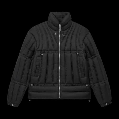 Thug Club War Life Down Jacket 'Black'