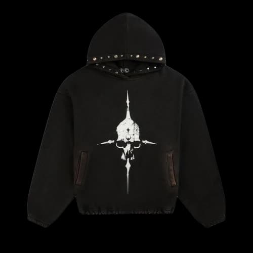 Thug Club Peace Stud Hoodie 'Black'