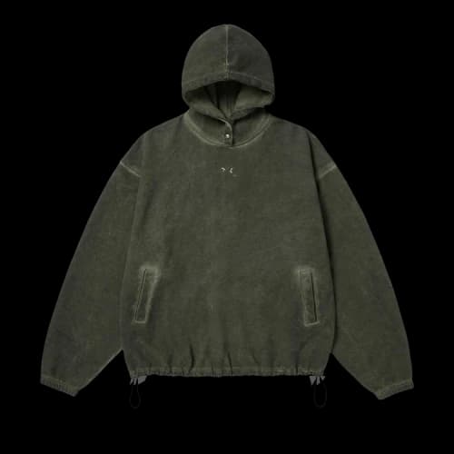 Thug Club Color Emblem Hoodie 'Khaki'