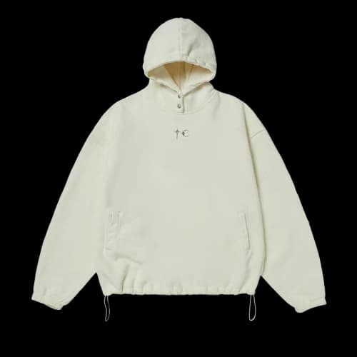 Thug Club Color Emblem Hoodie 'Ivory'