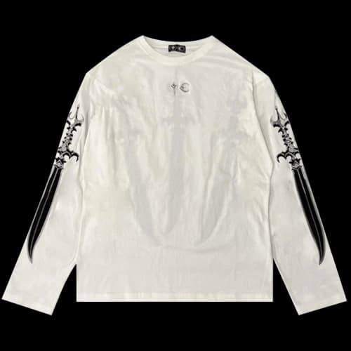 Thug Club Arab Sword Long-Sleeve 'White'