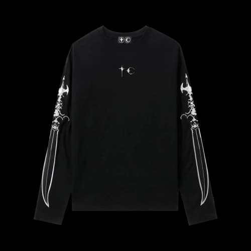 Thug Club Arab Sword Long-Sleeve T-Shirt 'Black'