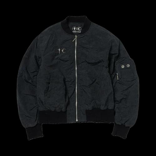Thug Club Charlie Bomber Jacket 'Black'