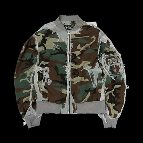 Thug Club Charlie Bomber Jacket 'Burnt Tango'