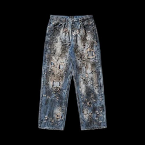 Thug Club Combat Casualty Care Denim Pants 'Blue'