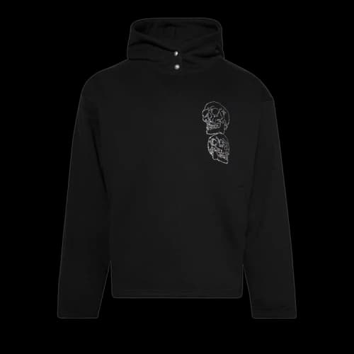 Thug Club Angels Crystal Embellished Hoodie 'Black'