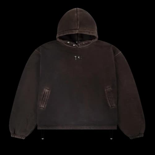 Thug Club Devil Peace Patch Hoodie 'Black'