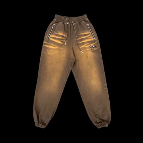 Thug Club Two Tone Washed Jogger Pants 'Olive'