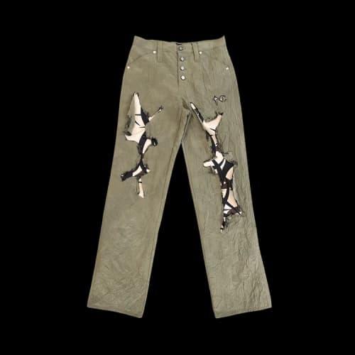Thug Club Burnt Tribal Camo Pants 'Khaki'