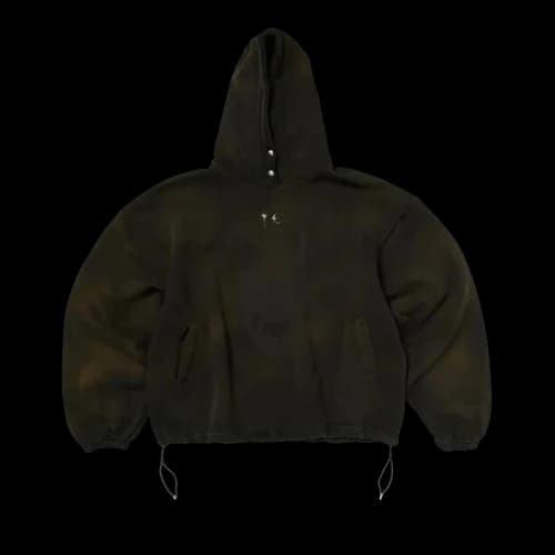 Thug Club Riding Skull Hoodie 'Brown'