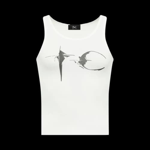 Thug Club Not Easy Tank Top 'White'